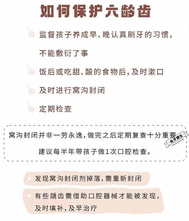 六龄齿保护全攻略:家长必知的5个关键方法 - 佑牙医生